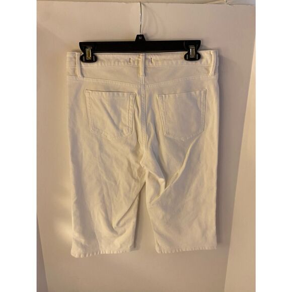 Vintage America 6/28 white denim shorts - Picture 2 of 5